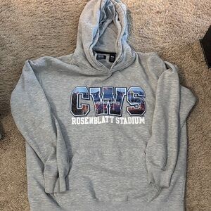 Gray CWS Rosenblatt Stadium Hoodie